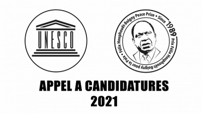 Appel à candidature pour l&#039;édition 2021 du Prix UNESCO