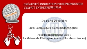 Créativité innovation pour promouvoir l&#039;esprit entrepreneurial