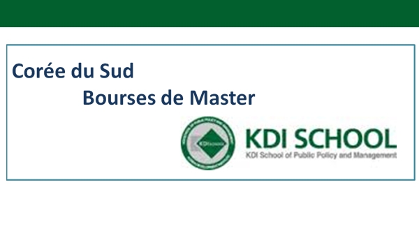 Offre de bourse de Korea Development Institut KDI