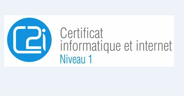 Formation certificat informatique et internet niveau 1  C2i - 2018