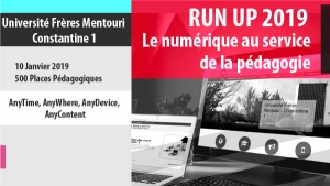Run-up 2019 : Rencontre Universitaire sur le Numérique - Utilisation Pédagogique
