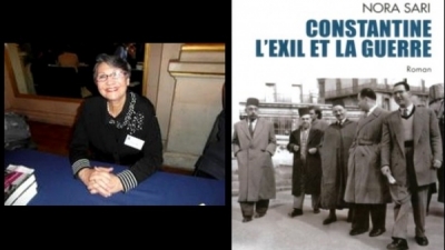 Nora Sari pr&eacute;sente son dernier roman "Constantine l&rsquo;exil et la guerre"