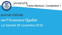 Journée d’Etude sur l’Assurance Qualité