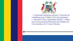 Programme de bourses en Ile Maurice