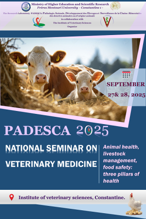 Séminaire National de Médecine Vétérinaire PADESCA 2025