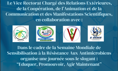 Semaine Mondiale de Sensibilisation à la Résistance Aux Antimicrobiens