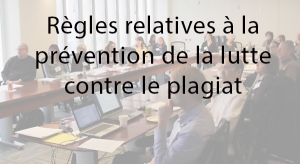 Prévention et lutte contre le plagiat