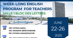 Week-Long English Program for Teachers