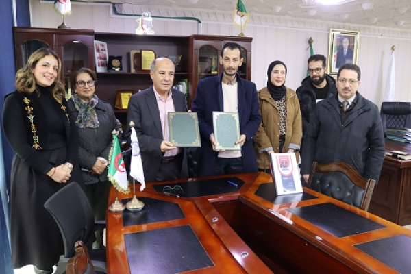 امضاء اتفاقية تعاون بين جامعة قسنطينة 1 الاخوة منتوري و مؤسسة ميديا سمارت