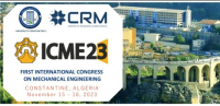 ICME'23: FIRST INTERNATIONAL CONGRESS ON MECHANICAL ENGINEERING