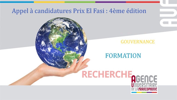 Appel à candidatures Prix El Fasi : 4ème édition