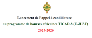 programme de bourses africaines TICAD-8