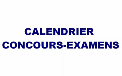 رزنامة إجراء المسـابقـات و الامتحانات والفحوص المهنيـة - دورة 12 -13 ديسمبر 2025