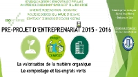 Pre-projet d'entreprenariat 2015-2016