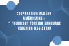 Coopération Algéro-Américaine : &quot; Fulbright Foreign Language Teaching Assistant
