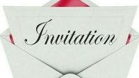 Invitation à la cérémonie solennelle d'ouverture de l'année universitaire 2018/2019
