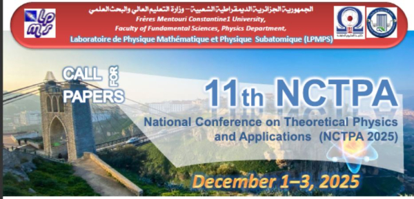 The 11th national conference on theoretical physics and applications