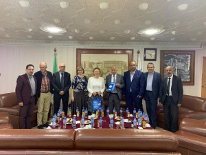 زيارة وفد رفيع المستوى من جامعة الشراكة الروسية