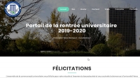 Portail de la rentrée universitaire  2019-2020