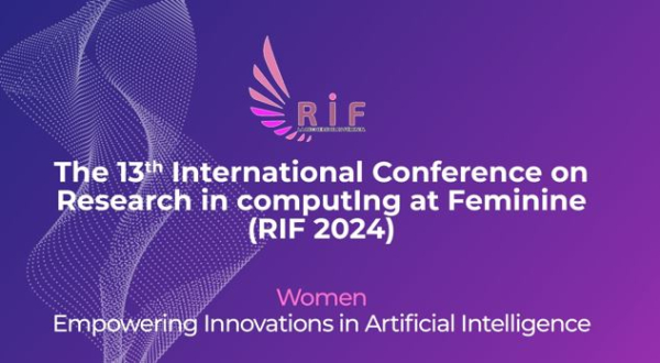 The 13th International Conference on Research in computing at Feminine (RIF 2024)