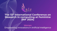 The 13th International Conference on Research in computing at Feminine (RIF 2024)