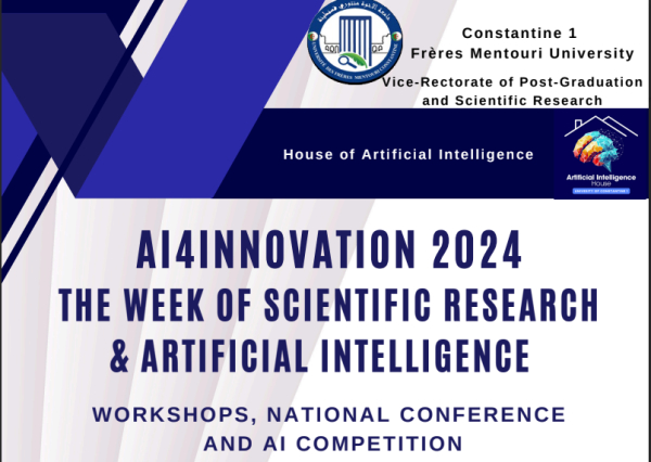 The Week of Scientific Research and Artificial Intelligence - AI4INNOVATION 2024