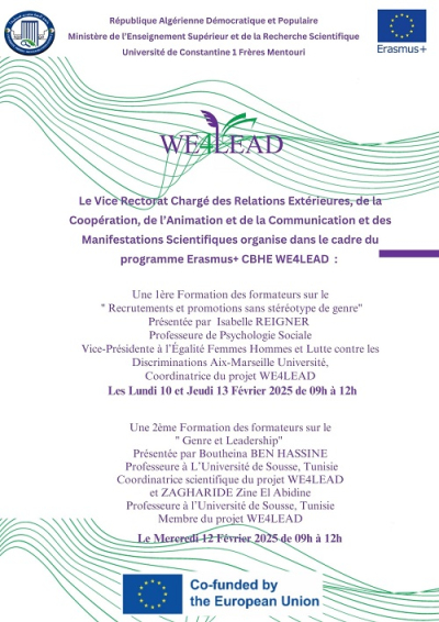 Formation des Formateurs WE4LEAD