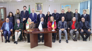Visite d&rsquo;une d&eacute;l&eacute;gation roumaine &agrave; l&rsquo;universit&eacute;