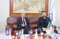 Visite de l'attaché culturel de l'ambassade américaine à l'Université Frères Mentouri de Constantine 1