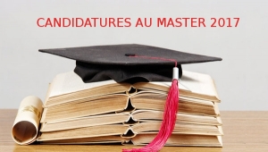 Appel à candidature pour inscription aux formations du 2ème cycle master filière Droit et domaine STU