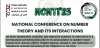 Conférence nationale sur la théorie des nombres et ses interactions