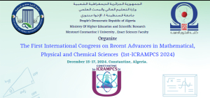 The International Congress on Recent Advances in Mathematical, Physical and Chemical Sciences