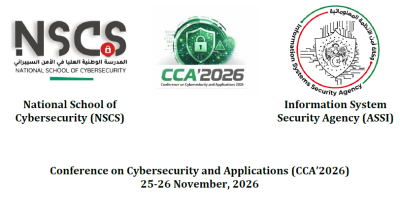 Conference on Cybersecurity and Applications (CCA&rsquo;2026)  25-26 November, 2026