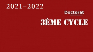 Note N°33/DGEF/2022 relative à l&#039;organisation des concours de formation doctorale et de résidanat