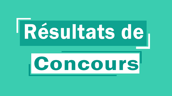 Résultats du concours de Doctorat concernant les départements de:  Electronique - Electrotechnique