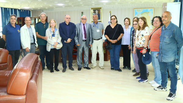 زيارة وفد برازيلي للجامعة