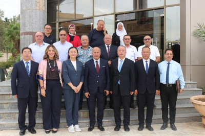 افتتاح قسم اللغة الصينية ومناقشة آفاق الشراكة الأكاديمية