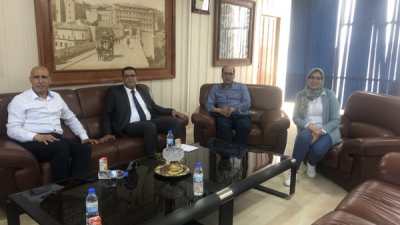 لقاء السيد المدير مع الوكالة الوطنية لدعم و تنمية المقاولاتية