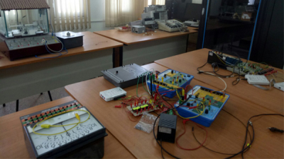 زيارة تفقد و متابعة اشغال تهيئة مركز الابداع الكائن على مستوى كلية التكنولوجيا مجمع احمد حماني