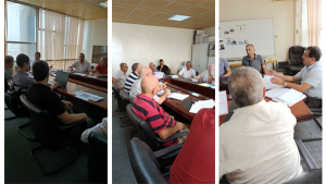 عقد اجتماع البيداغوجية في الإدارة المركزية لجامعة قسنطينة 1
