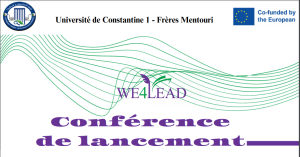 Conférence de Lancement WE4LEAD