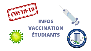 Vaccination contre le virus Covid-19 pour les étudiants