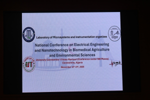 National Conference on Electrical Engineering and Nanotechnology in Biomedical Agriculture and Environmental Sciences