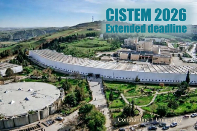 6th IEEE International Conference on Electrical Sciences and Technologies in the Maghreb (CISTEM 2026).