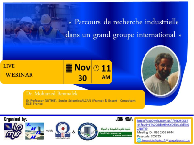 Parcours de recherche industrielle dans un grand groupe international